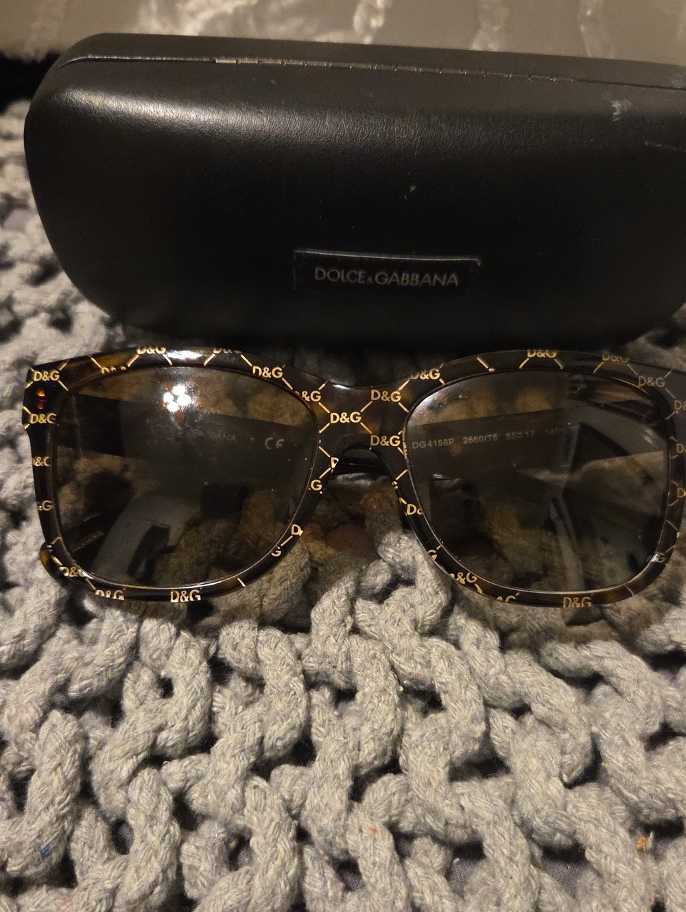 Dolce & Gabbana Women's Tortoiseshell Sunglasses - Brown/Black